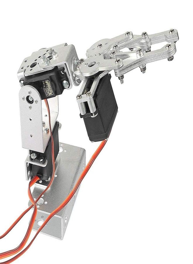 Robodo DIY 3DOF 3-Axis Control Palletizing Robot Arm Model with Servo Arm Plate (not including MG995 servo) - Image 2